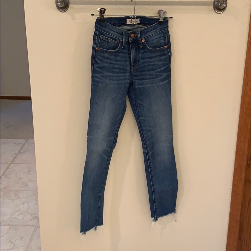 Madewell High Rise Crop Jeans
